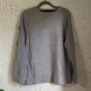 Banana Republic Heather Gray Knit Top